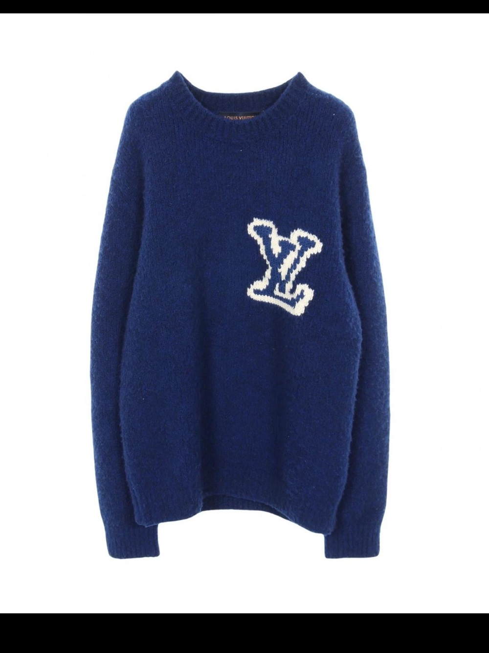 LOUIS VUITTON LV Intarsia knitwear sweater men’s medium